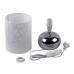 Интерьерная настольная лампа  UML-B307 E14 SILVER/WHITE Uniel