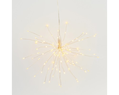 Световая фигура  ULD-H3030-150/DTA/3AA/RC WARM WHITE IP20 FIREWORKS Uniel