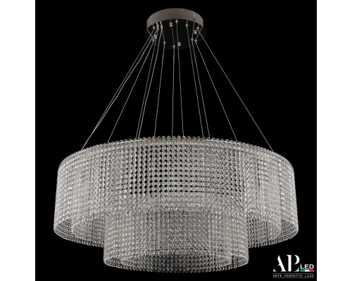 Подвесная люстра Sicilia SH02.93.2D.A.Ni.4000 APL LED
