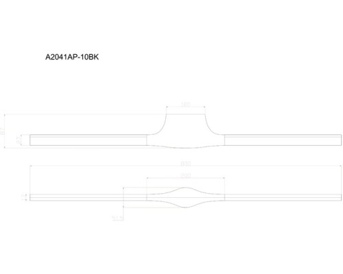 Настенный светильник Gacrux A2041AP-10BK Arte Lamp