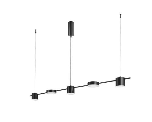 Подвесной светильник Tristan TRISTAN SP5 L1200 BLACK Crystal Lux