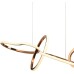 Подвесной светильник  LED LAMPS 81360 ROSE GOLD Natali Kovaltseva
