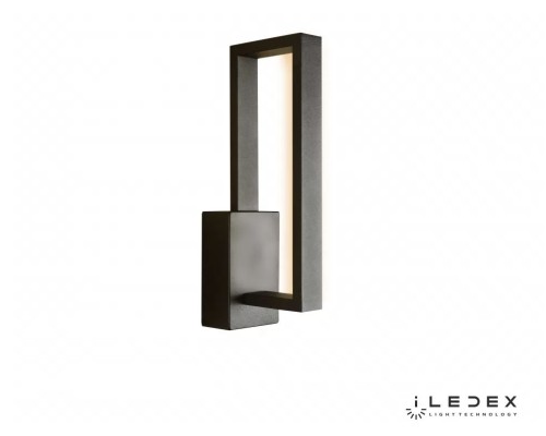 Настенный светильник Edge X050106 BK iLedex
