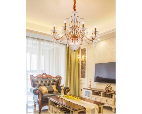 Подвесная люстра 10357 MD10003057-11A+gold Illuminati