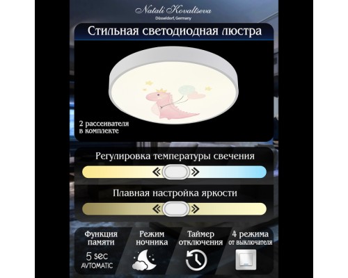 Потолочный светильник Kids INNOVATION STYLE 83123 Natali Kovaltseva