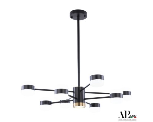 Потолочная люстра Ferrara 3307.6296-8 Black APL LED