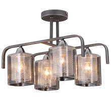 Потолочная люстра  75066/4C STAIN SILVER Natali Kovaltseva