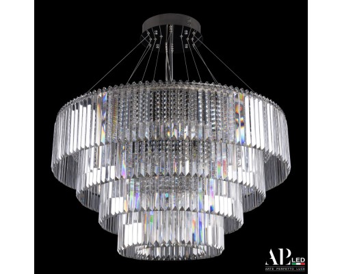Подвесная люстра Sicilia SH09.93.4D.A.Ni.4000 APL LED