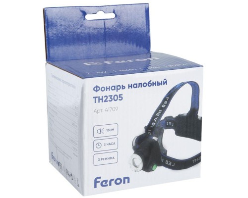 Налобный фонарь TH2305 41709 Feron