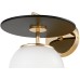 Бра Dalton LDW 7014-1 GD+BK Lumina Deco