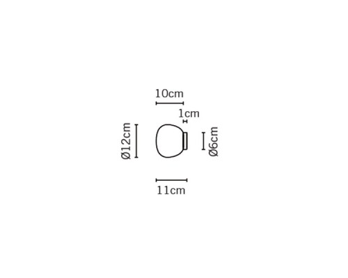 Бра Lumi F07G0101 Fabbian