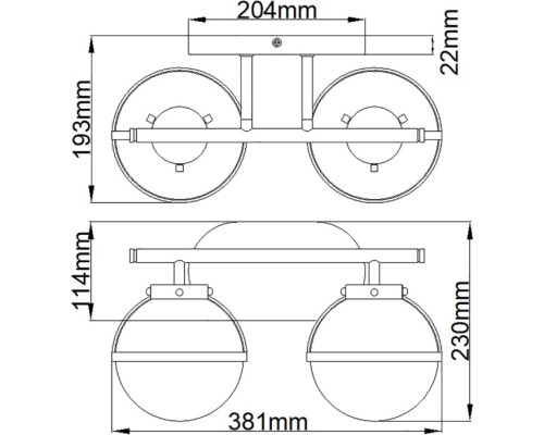 Бра Hollis HK-HOLLIS2-O-HB-BATH Hinkley