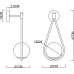 Бра Matisse A7765AP-1BK Arte Lamp