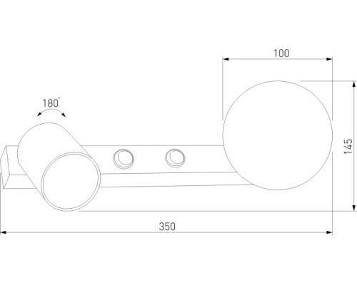 Настенный светильник Vox 10152 Vox TK Lighting