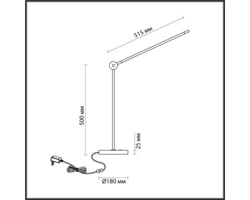 Интерьерная настольная лампа Foden 7101/12TL Odeon Light