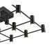Потолочная люстра Аtmosfera VL7162L16 Vele Luce