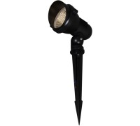 Грунтовый светильник  09401-0.7-001U LED7W BK Reluce