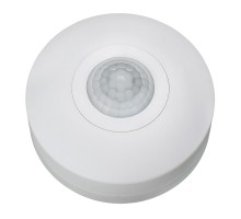 Датчик движения  USN-14-360R-1200W-3LUX-6M-0,6-1,5m/s-WH Uniel