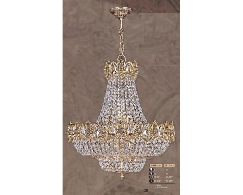 Подвесная люстра 051E 051E/9 AA SWAROVSKI Riperlamp