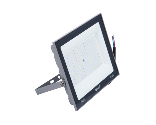 Прожектор уличный  ULF-F23-70W/6500K IP65 160-240V GREY Uniel