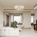 Подвесная люстра Florentia-8857 308857/8 Wh/Gd Arte Milano