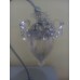 Интерьерная настольная лампа 10357 MT10357-1A silver Illuminati
