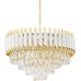 Подвесная люстра Mazini LDP 6003-500 WT+F.GD Lumina Deco