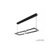 Подвесной светильник Stellar 8302-750x200-D-T BK iLedex