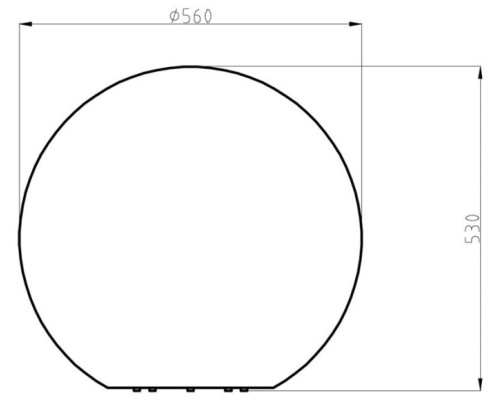 Наземный светильник Ball light 836935 Deko-Light