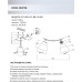 Потолочная люстра Dzhoun SF3382/2C-BK-CR-WT Seven Fires