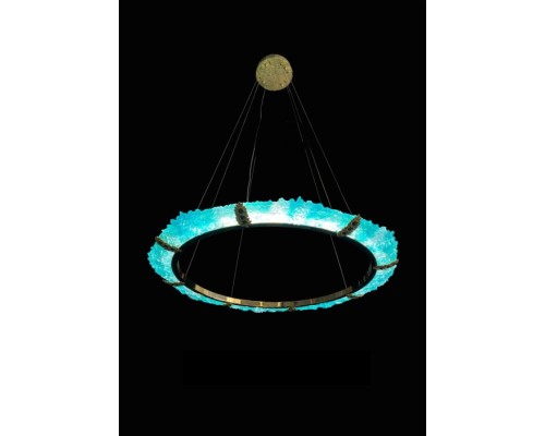 Подвесная люстра Sauvage FL1096-7PB Fluorite