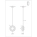 Подвесной светильник Asti A2441SP-1PB Arte Lamp