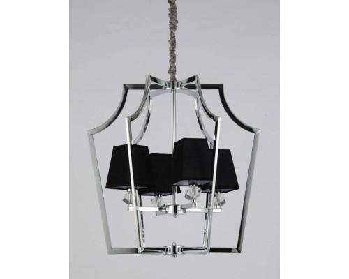 Подвесная люстра Montero LDP 1249-4 CHR+BK Lumina Deco