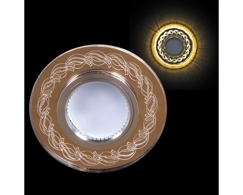 Точечный светильник  00923-9.0-001CN MR16+LED3W FGD Reluce