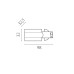 Питание боковое Quattro 504117-FRPS Lightstar
