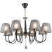Подвесная люстра Gilliana WD3585/8H-CF-FGD-BK Wedo Light