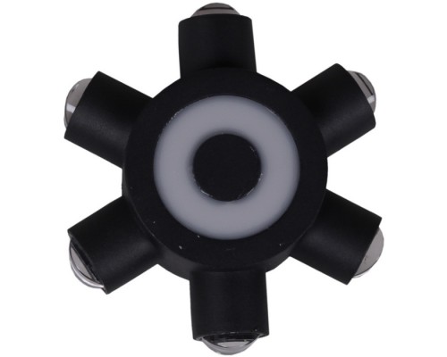 Архитектурная подсветка  86973-9.2-007U LED2W+6*1W BK Reluce