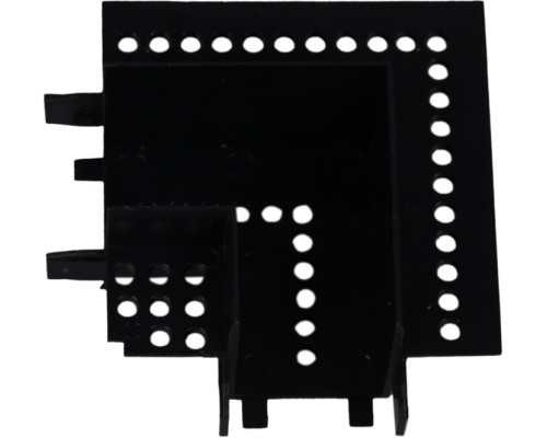 Коннектор угловой  RL 06202 corner connector BK Reluce