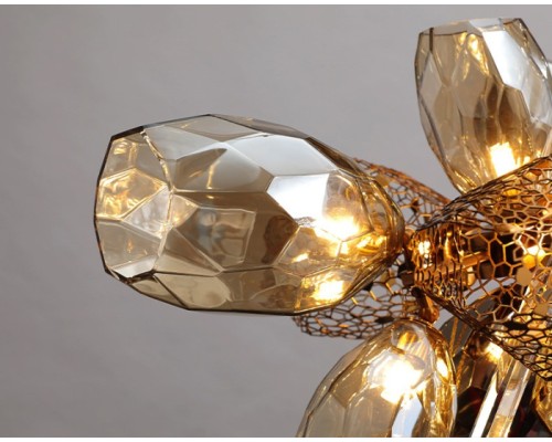 Бра Britannica 8898W gold/smoky DeLight Collection