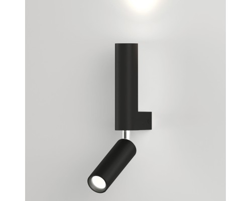 Настенный светильник Pitch 40020/1 LED черный Eurosvet