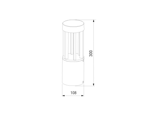 Наземный светильник Apart 35193/S Elektrostandard