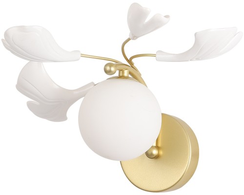Бра Colibri COLIBRI AP1 GOLD Crystal Lux