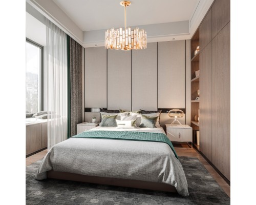 Потолочная люстра Sorrento-3209 373209/6/350/480 GD Arte Milano