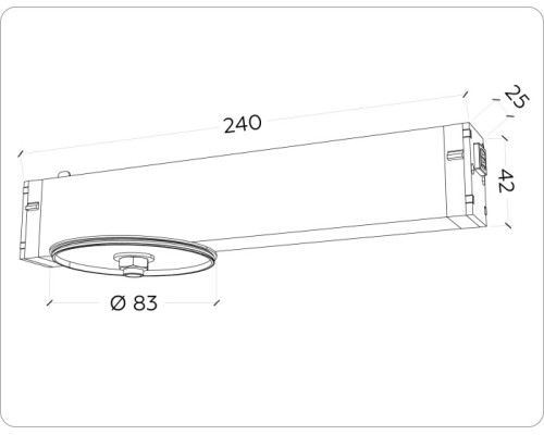 Адаптер DIY SPOT A2542 Ambrella