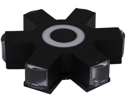 Архитектурная подсветка  08231-9.2-007U LED4W+6*3W RGB BK Reluce