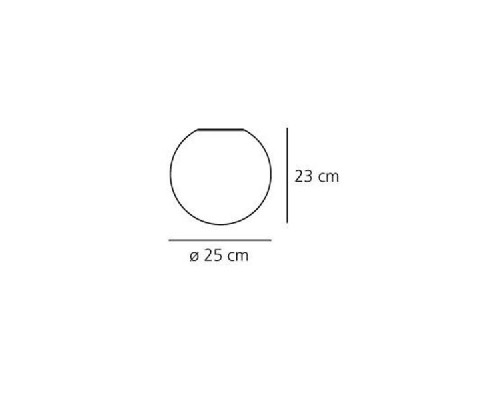 Настенно-потолочный светильник Dioscuri 0112010A Artemide
