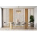Подвесная люстра Linn MOD091PL-07G Maytoni