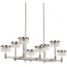 Подвесная люстра Diamond cut MD21020075-8B satin nickel DeLight Collection