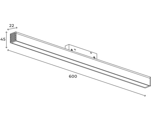 Трековый светильник ElDeko HSBL_0081 Hesby Lighting