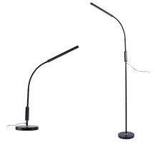 Торшер  ULM-T619 10W/3000-6500K/DIM BLACK Uniel